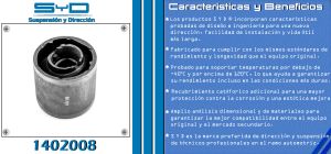 BUJE DE SUSPENSION MINI COOPER COOPER 1402008-SYD