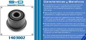 BUJE DE SUSPENSION CHEVROLET-GMC-BUICK-CADILLAC AVALANCHE 1403002-SYD