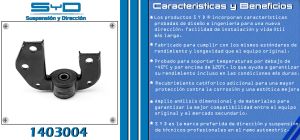 SOPORTE BARRA TENSORA CHEVROLET-GMC-BUICK-CADILLAC CHEVY 1403004-SYD