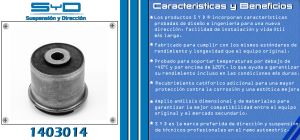 BUJE DE SUSPENSION CHEVROLET-GMC-BUICK-CADILLAC BRAVADA 1403014-SYD