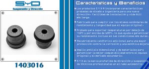 BUJE DE SUSPENSION CHEVROLET-GMC-BUICK-CADILLAC AVALANCHE 1403016-SYD