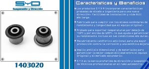 BUJE DE SUSPENSION CHEVROLET-GMC-BUICK-CADILLAC CANYON 1403020-SYD