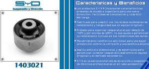 BUJE DE SUSPENSION CHEVROLET-GMC-BUICK-CADILLAC OPTRA 1403021-SYD