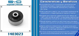 BUJE DE SUSPENSION CHEVROLET-GMC-BUICK-CADILLAC AVEO 1403023-SYD