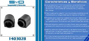 GOMA BARRA ESTABILIZADORA CHEVROLET-GMC-BUICK-CADILLAC BRAVADA 1403028-SYD