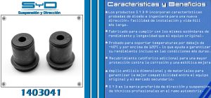 BUJE DE SUSPENSION CHEVROLET-GMC-BUICK-CADILLAC CANYON 1403041-SYD