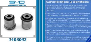 BUJE DE SUSPENSION CHEVROLET-GMC-BUICK-CADILLAC CANYON 1403042-SYD