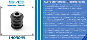 BUJE DE SUSPENSION CHEVROLET-GMC-BUICK-CADILLAC CAPTIVA 1403045-SYD