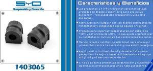 GOMA BARRA ESTABILIZADORA CHEVROLET-GMC-BUICK-CADILLAC MALIBU 1403065-SYD