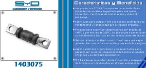 BUJE DE SUSPENSION CHEVROLET-GMC-BUICK-CADILLAC BEAT 1403075-SYD