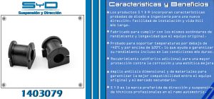 GOMA VARILLA DIRECCION CHEVROLET-GMC-BUICK-CADILLAC CRUZE 1403079-SYD