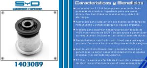 BUJE DE SUSPENSION CHEVROLET-GMC-BUICK-CADILLAC BUICK ALLURE 1403089-SYD