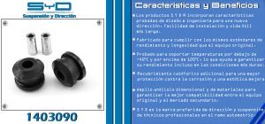 BUJE DE SUSPENSION CHEVROLET-GMC-BUICK-CADILLAC BUICK ALLURE 1403090-SYD