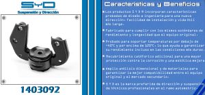 BUJE DE SUSPENSION CHEVROLET-GMC-BUICK-CADILLAC TORNADO PICK-UP 1403092-SYD