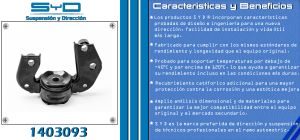 BUJE DE SUSPENSION CHEVROLET-GMC-BUICK-CADILLAC TORNADO PICK-UP 1403093-SYD