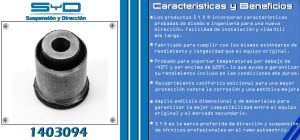 BUJE DE SUSPENSION CHEVROLET-GMC-BUICK-CADILLAC COLORADO 1403094-SYD