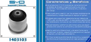 BUJE DE SUSPENSION CHEVROLET-GMC-BUICK-CADILLAC AVEO 1403103-SYD