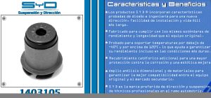 BUJE TIRANTE CHEVROLET-GMC-BUICK-CADILLAC AVALANCHE 1403105-SYD