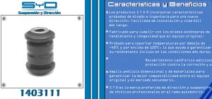 BUJE DE SUSPENSION CHEVROLET-GMC-BUICK-CADILLAC AVEO 1403111-SYD