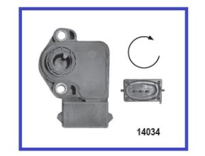 SENSOR DE ACELERACION (TPS) FORD-LINCOLN-MERCURY COUGAR 14034
