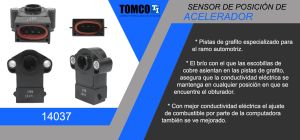 SENSOR DE ACELERACION (TPS) FORD-LINCOLN-MERCURY AEROSTAR 14037