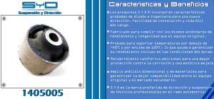 BUJE DE SUSPENSION HYUNDAI  (AMERICANOS) ACCENT 1405005-SYD