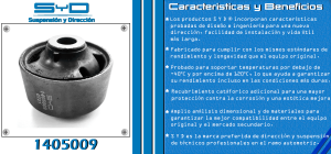 BUJE DE SUSPENSION HYUNDAI  (AMERICANOS) ELANTRA 1405009-SYD