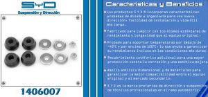 GOMA BARRA TENSORA CHRYSLER-DODGE-HYUNDAI CIRRUS 1406007-SYD