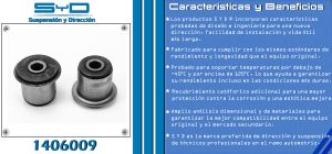 BUJE DE SUSPENSION CHRYSLER-DODGE-HYUNDAI ASPEN 1406009-SYD