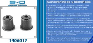 BUJE DE SUSPENSION CHRYSLER-DODGE-HYUNDAI RAM 1500 PICK-UP 1406017-SYD