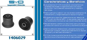 BUJE DE SUSPENSION JEEP GRAND CHEROKEE 1406029-SYD