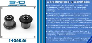 BUJE DE SUSPENSION CHRYSLER-DODGE-HYUNDAI RAM 1500 PICK-UP 1406036-SYD