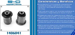 BUJE DE SUSPENSION CHRYSLER-DODGE-HYUNDAI RAM 1500 PICK-UP 1406041-SYD