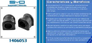 GOMA BARRA ESTABILIZADORA CHRYSLER-DODGE-HYUNDAI DAKOTA 1406053-SYD