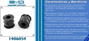 GOMA BARRA TENSORA CHRYSLER-DODGE-HYUNDAI 300 1406054-SYD