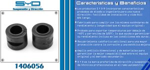 GOMA BARRA ESTABILIZADORA CHRYSLER-DODGE-HYUNDAI CIRRUS 1406056-SYD