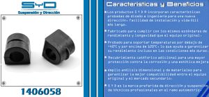 GOMA BARRA ESTABILIZADORA CHRYSLER-DODGE-HYUNDAI CIRRUS 1406058-SYD