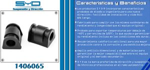 GOMA BARRA ESTABILIZADORA CHRYSLER-DODGE-HYUNDAI ATOS 1406065-SYD