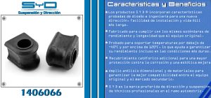 GOMA BARRA ESTABILIZADORA JEEP LIBERTY 1406066-SYD