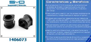 GOMA BARRA ESTABILIZADORA CHRYSLER-DODGE-HYUNDAI DAKOTA 1406073-SYD