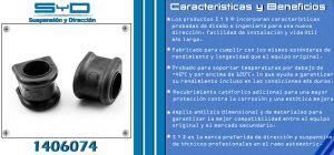 GOMA BARRA ESTABILIZADORA CHRYSLER-DODGE-HYUNDAI DAKOTA 1406074-SYD