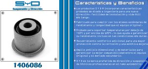 BUJE DE SUSPENSION CHRYSLER-DODGE-HYUNDAI 300 1406086-SYD