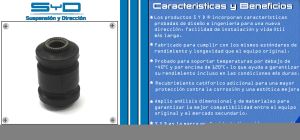 BUJE DE SUSPENSION CHRYSLER-DODGE-HYUNDAI VERNA 1406088-SYD