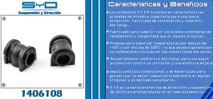 GOMA BARRA ESTABILIZADORA CHRYSLER-DODGE-HYUNDAI 200 1406108-SYD