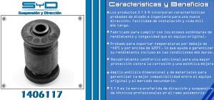 BUJE DE SUSPENSION CHRYSLER-DODGE-HYUNDAI DAKOTA 1406117-SYD