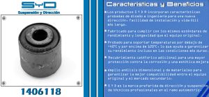 BUJE DE SUSPENSION JEEP WRANGLER 1406118-SYD