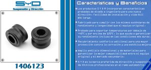 GOMA BARRA ESTABILIZADORA CHRYSLER-DODGE-HYUNDAI NEON 1406123-SYD