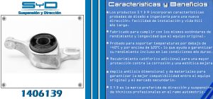 BUJE DE SUSPENSION CHRYSLER-DODGE-HYUNDAI DURANGO 1406139-SYD