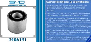 BUJE DE SUSPENSION CHRYSLER-DODGE-HYUNDAI DURANGO 1406141-SYD