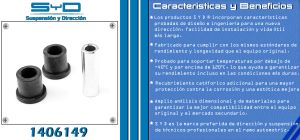 GOMA CAJA DE DIRECCION CHRYSLER-DODGE-HYUNDAI 300 1406149-SYD